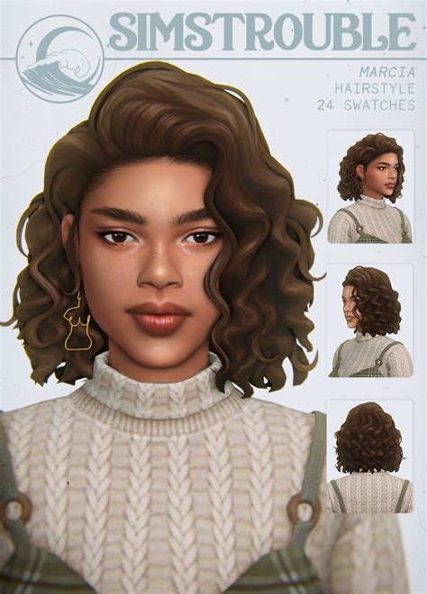short curly hair tumblr|@simstrouble on Tumblr.